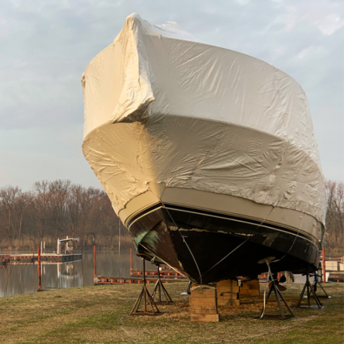 Boat & Storage Shrink Wrap 7 Mil Vapor Barrier Supply